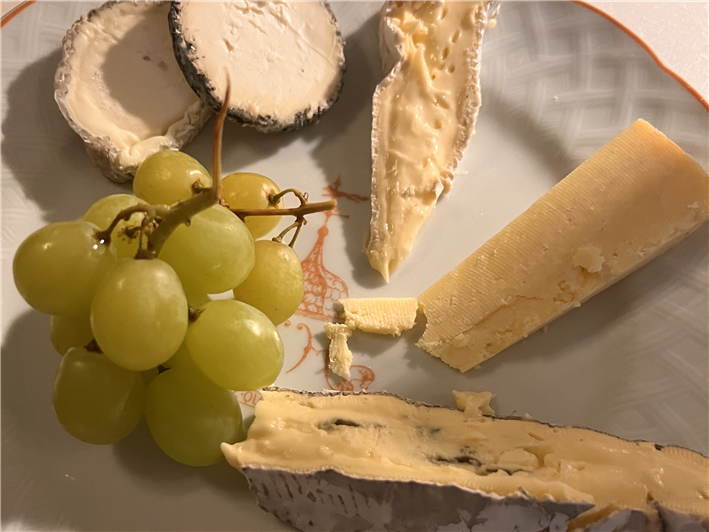 cheese served